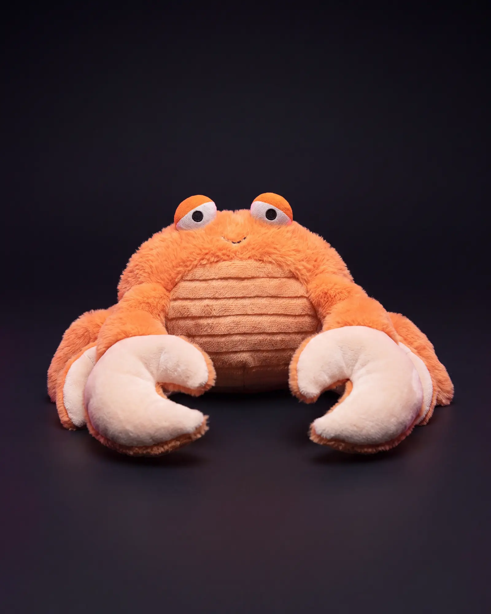 Pinchsnap Crab, 어두운 스튜디오 배경.